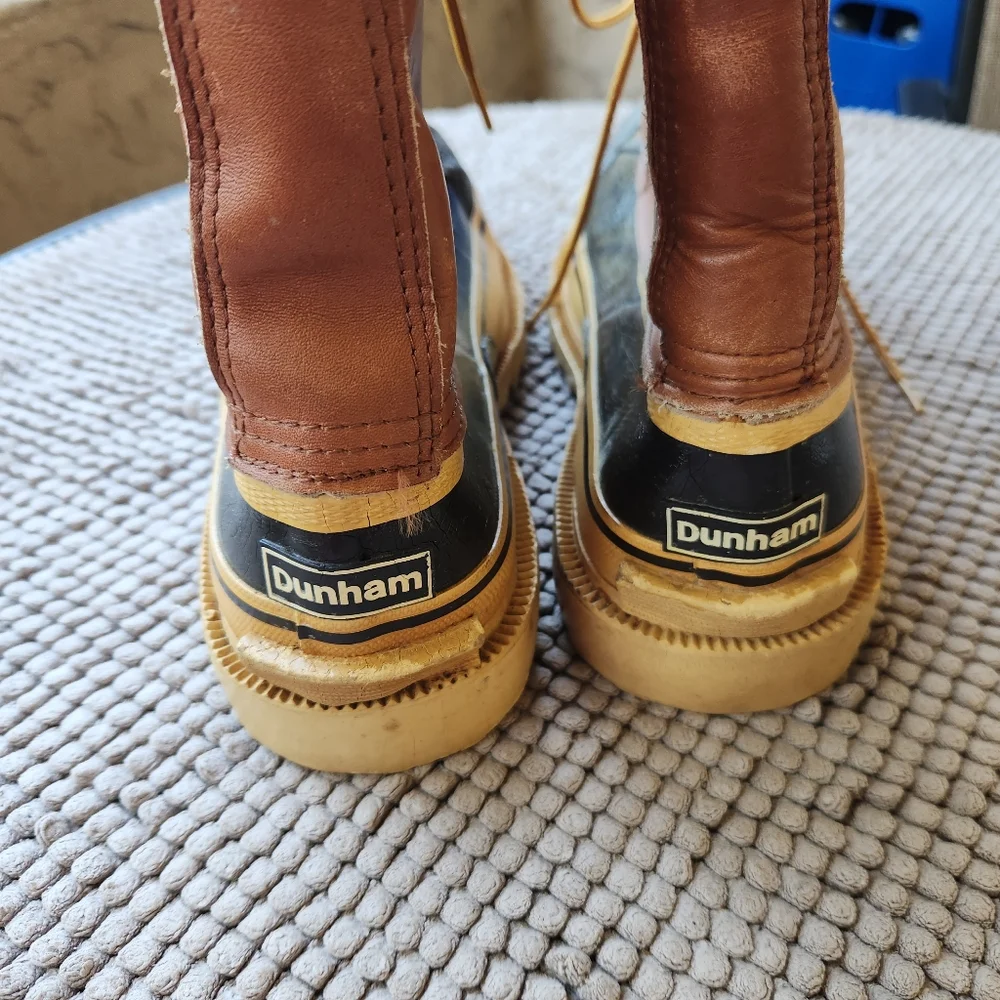 Dunham vintage steel shank boots size 9